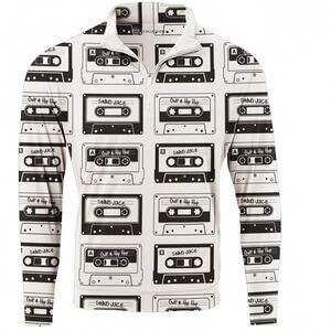 NEW SWINGJUICE men's golf mixtape quarter zip sweatshirt in ivory